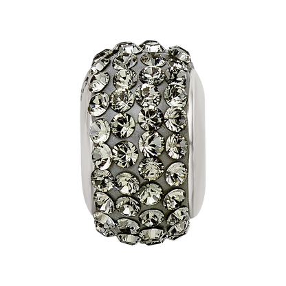 Sterlingsilber Reflections Silber/grey Full Preciosa Kristall Perle