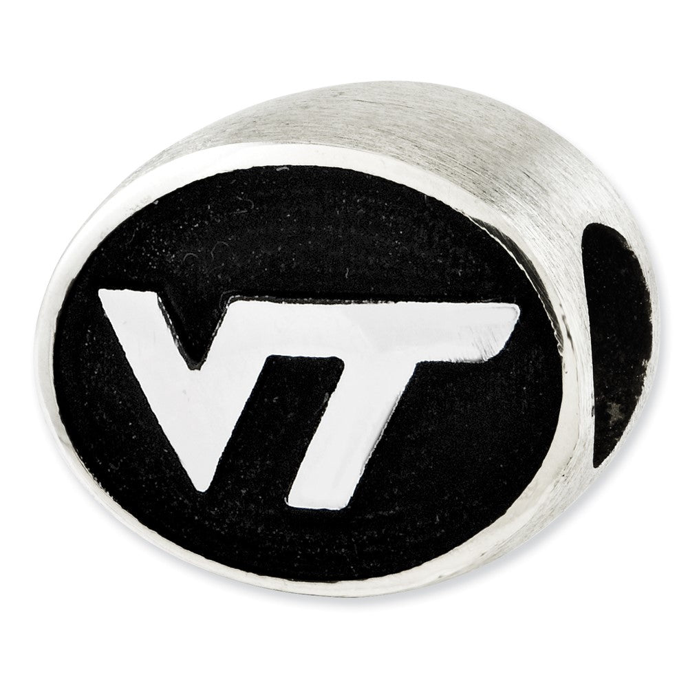 Sterlingsilber Antikisiert Virginia Tech Collegiate Perle