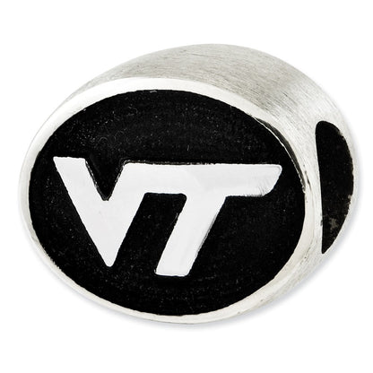 Sterlingsilber Antikisiert Virginia Tech Collegiate Perle