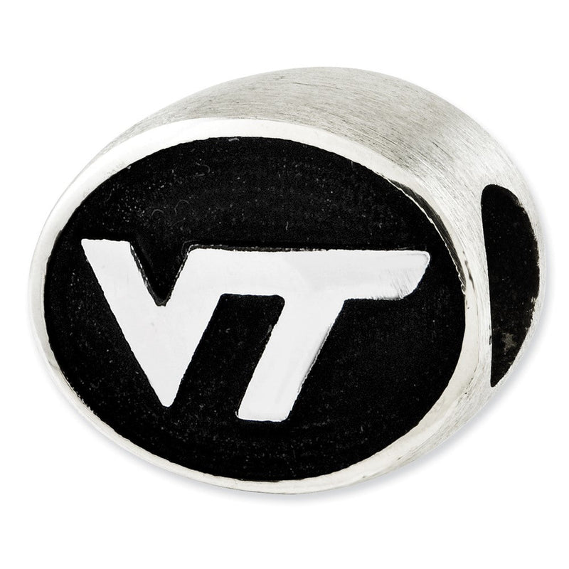 Sterlingsilber Antikisiert Virginia Tech Collegiate Perle