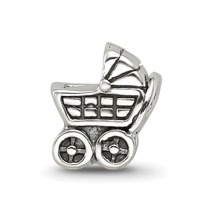 Sterlingsilber Reflections Baby Carriage Perle