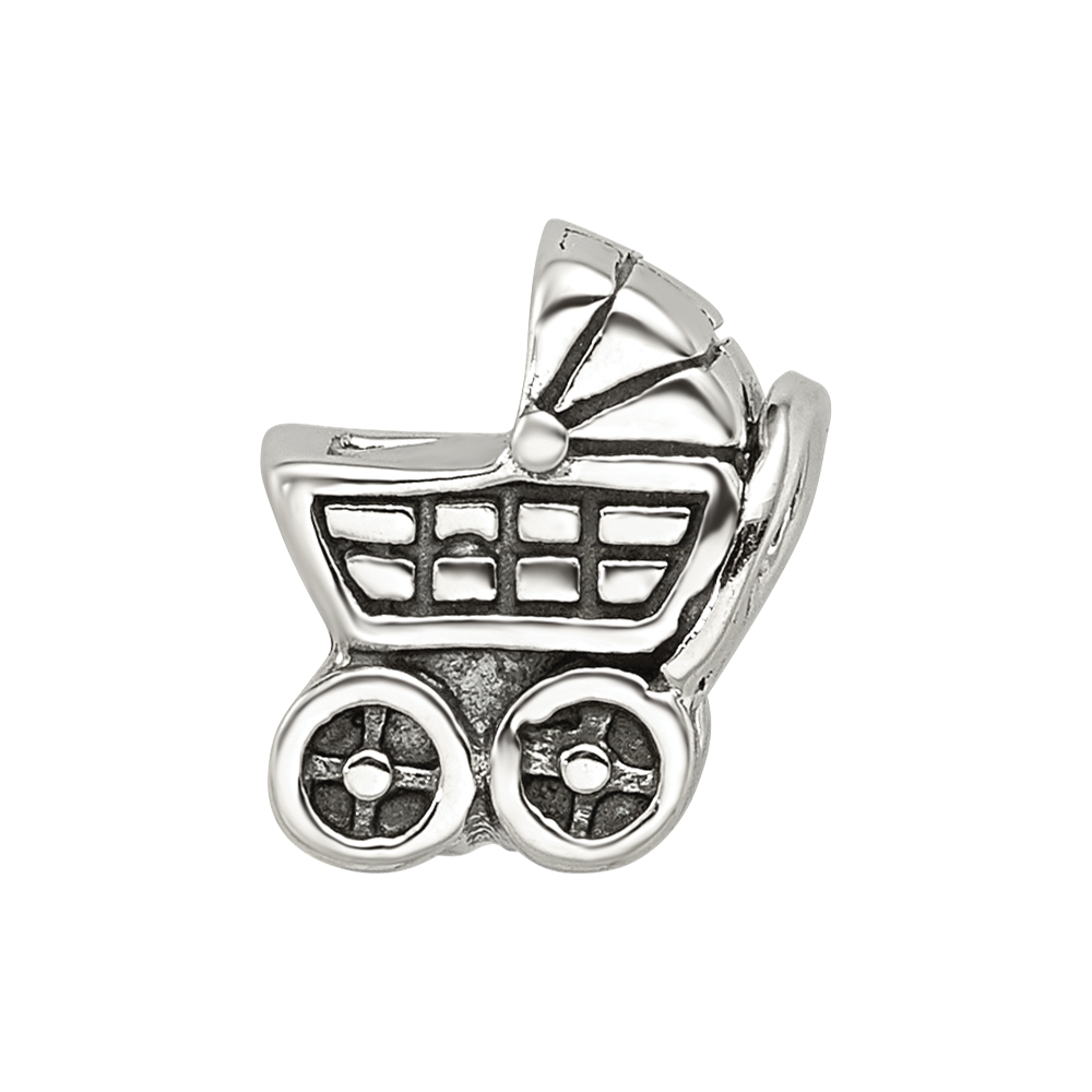 Sterlingsilber Reflections Baby Carriage Perle