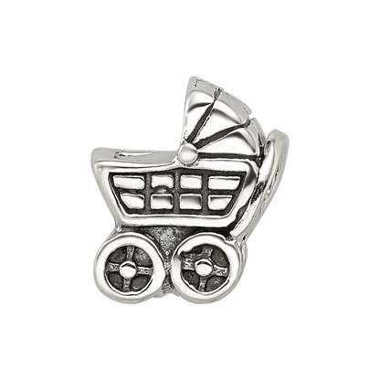 Sterlingsilber Reflections Baby Carriage Perle