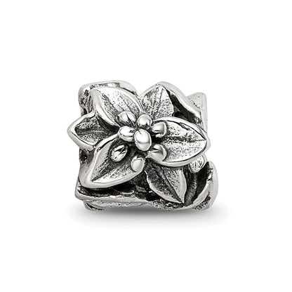 Sterlingsilber Reflections Plumeria Blumen Perle