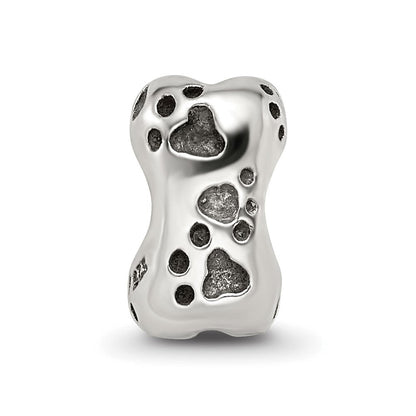 Sterlingsilber Reflections Hund Bone Perle