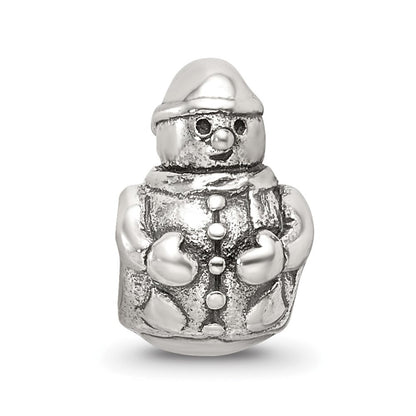 Sterlingsilber Reflections Snowman Perle