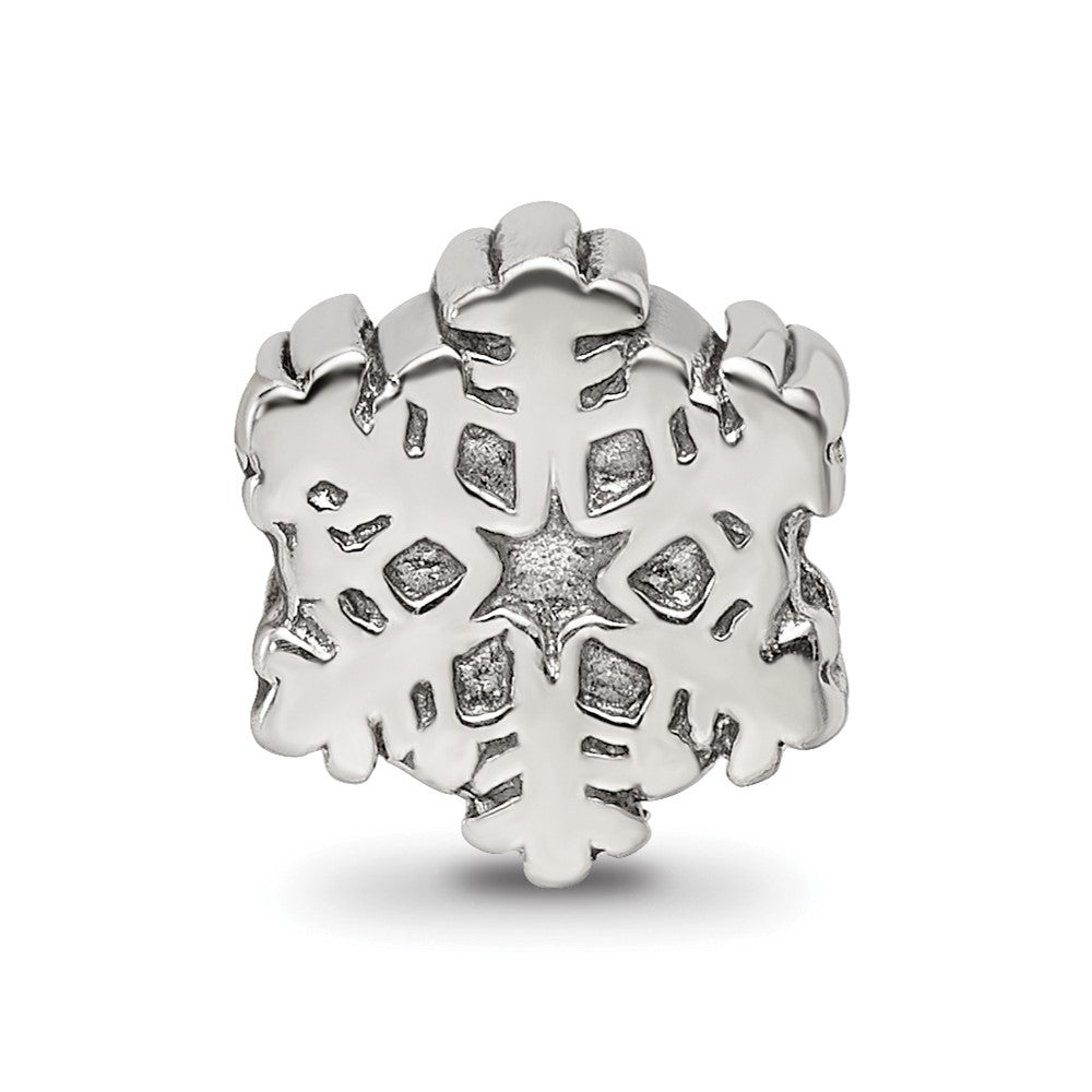 Sterlingsilber Reflections Schneeflocke Perle