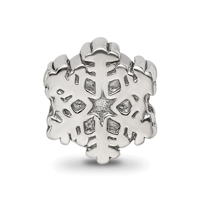 Sterlingsilber Reflections Schneeflocke Perle