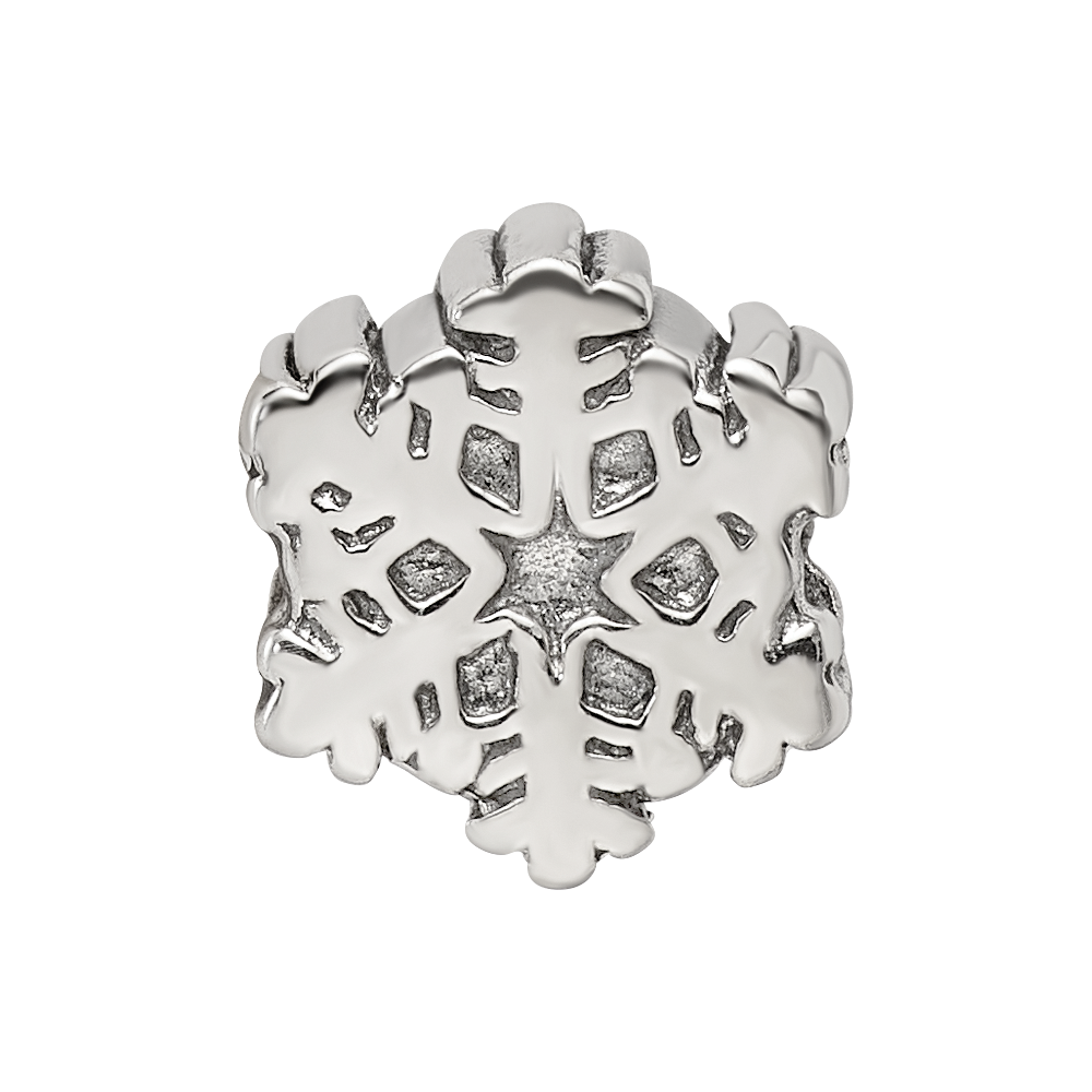 Sterlingsilber Reflections Schneeflocke Perle