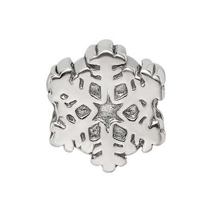 Sterlingsilber Reflections Schneeflocke Perle