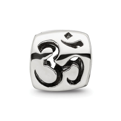 Sterlingsilber Reflections Om Symbol Perle