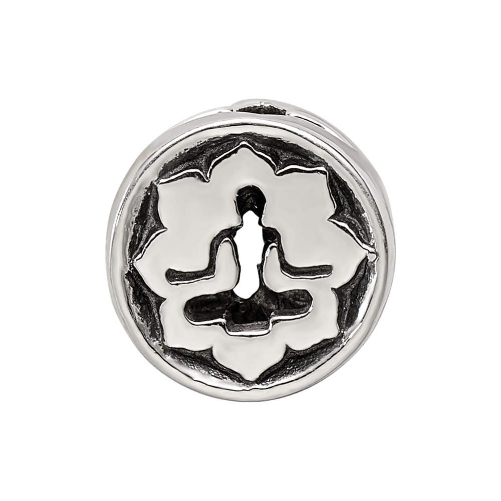 Sterlingsilber Reflections Yoga Lotus Perle