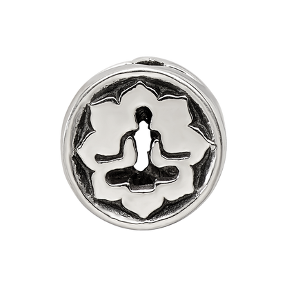 Sterlingsilber Reflections Yoga Lotus Perle