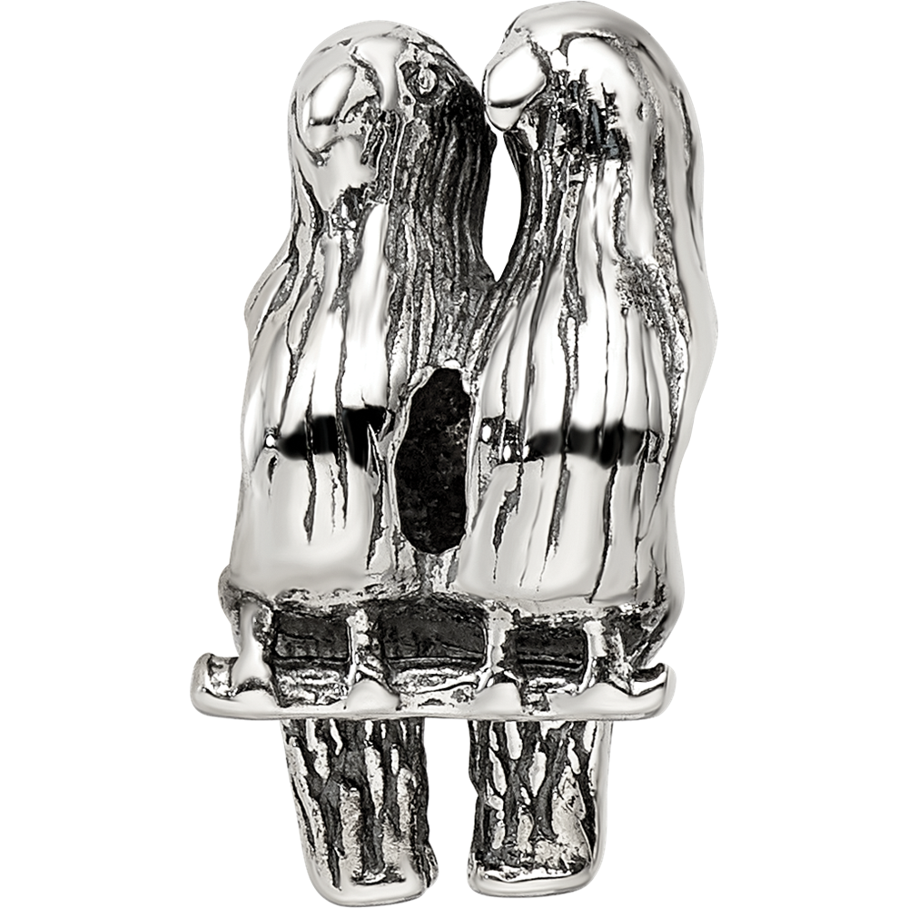 Sterlingsilber Reflections Liebe Birds Perle