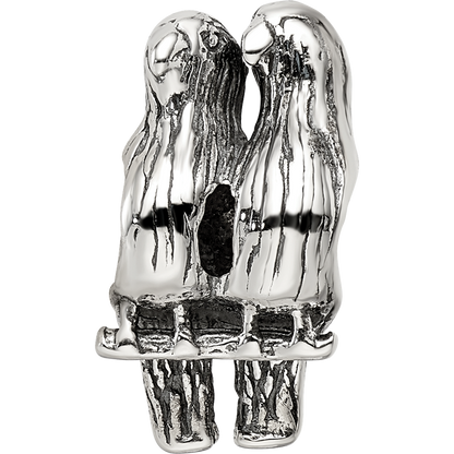 Sterlingsilber Reflections Liebe Birds Perle