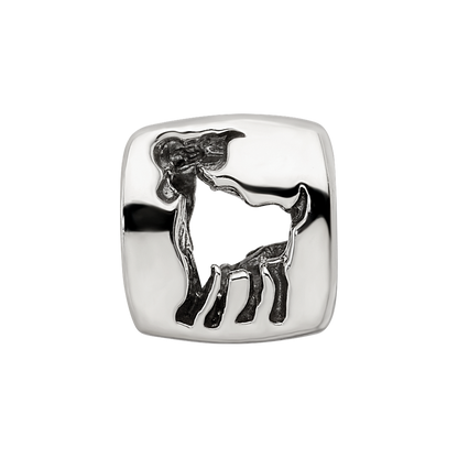 Sterlingsilber Reflections Aries Tierkreis Antikisiert Perle