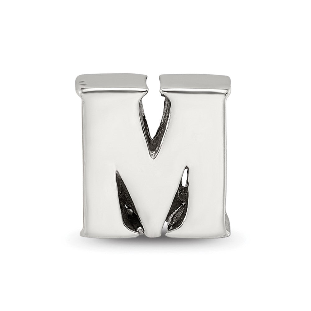Sterlingsilber Reflections Buchstabe M Perle