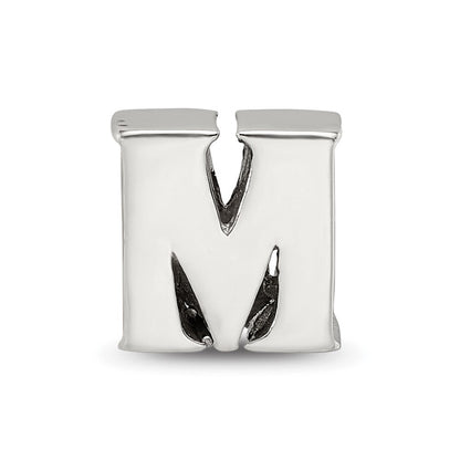 Sterlingsilber Reflections Buchstabe M Perle