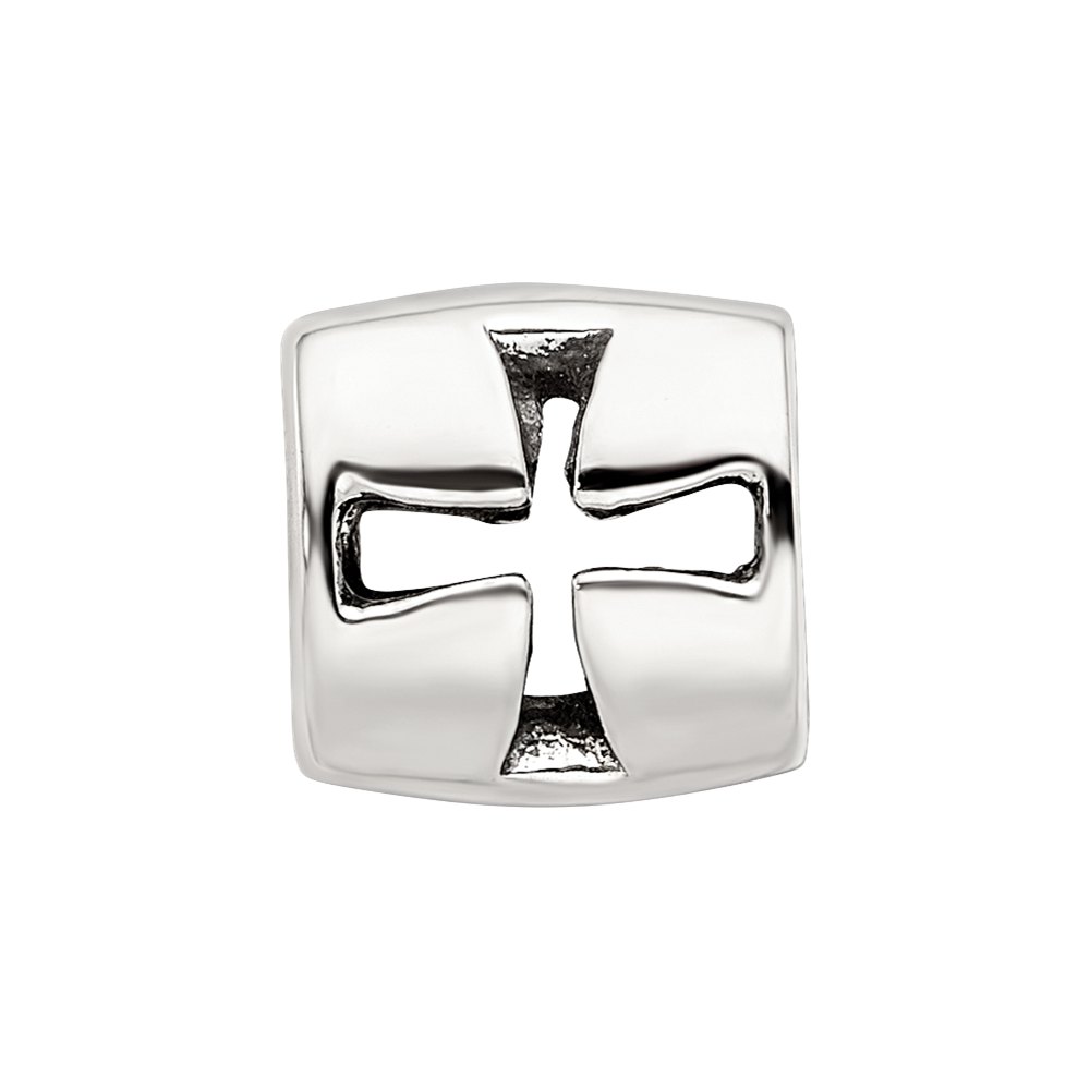 Sterlingsilber Reflections Maltese Kreuz Perle