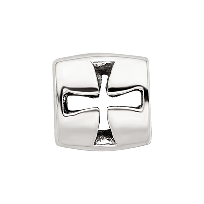 Sterlingsilber Reflections Maltese Kreuz Perle