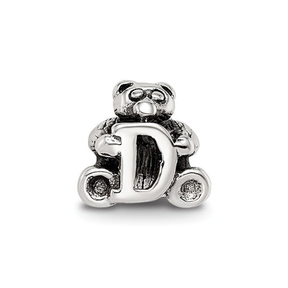 Sterlingsilber Reflections Kinder Buchstabe D Perle