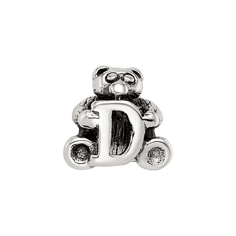 Sterlingsilber Reflections Kinder Buchstabe D Perle