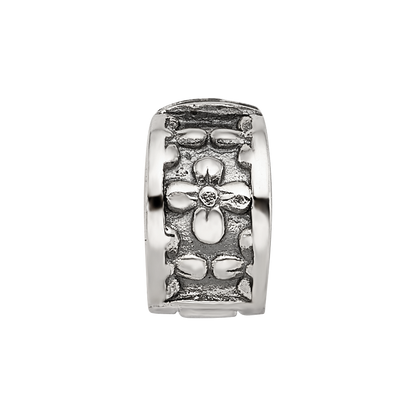 Sterlingsilber Reflections Kinder Blumen Klammer Perle