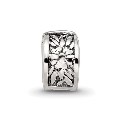 Sterlingsilber Kinder Kollektion Reflections Blumen Muster Klammer Perle