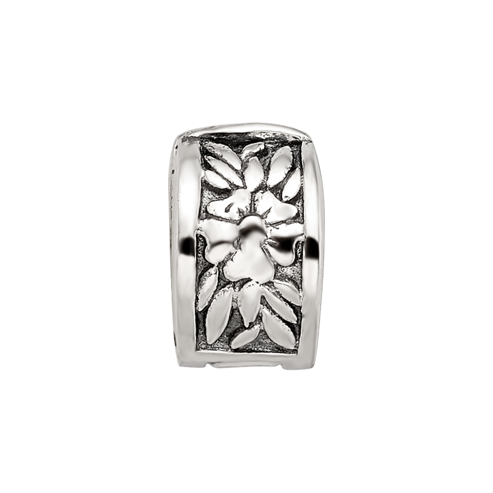 Sterlingsilber Kinder Kollektion Reflections Blumen Muster Klammer Perle