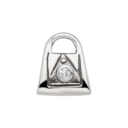 Sterlingsilber Reflections Kinder Zirkonia Handbag Perle