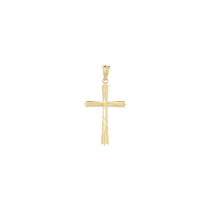 10K Gelbgold Kreuz Anhänger