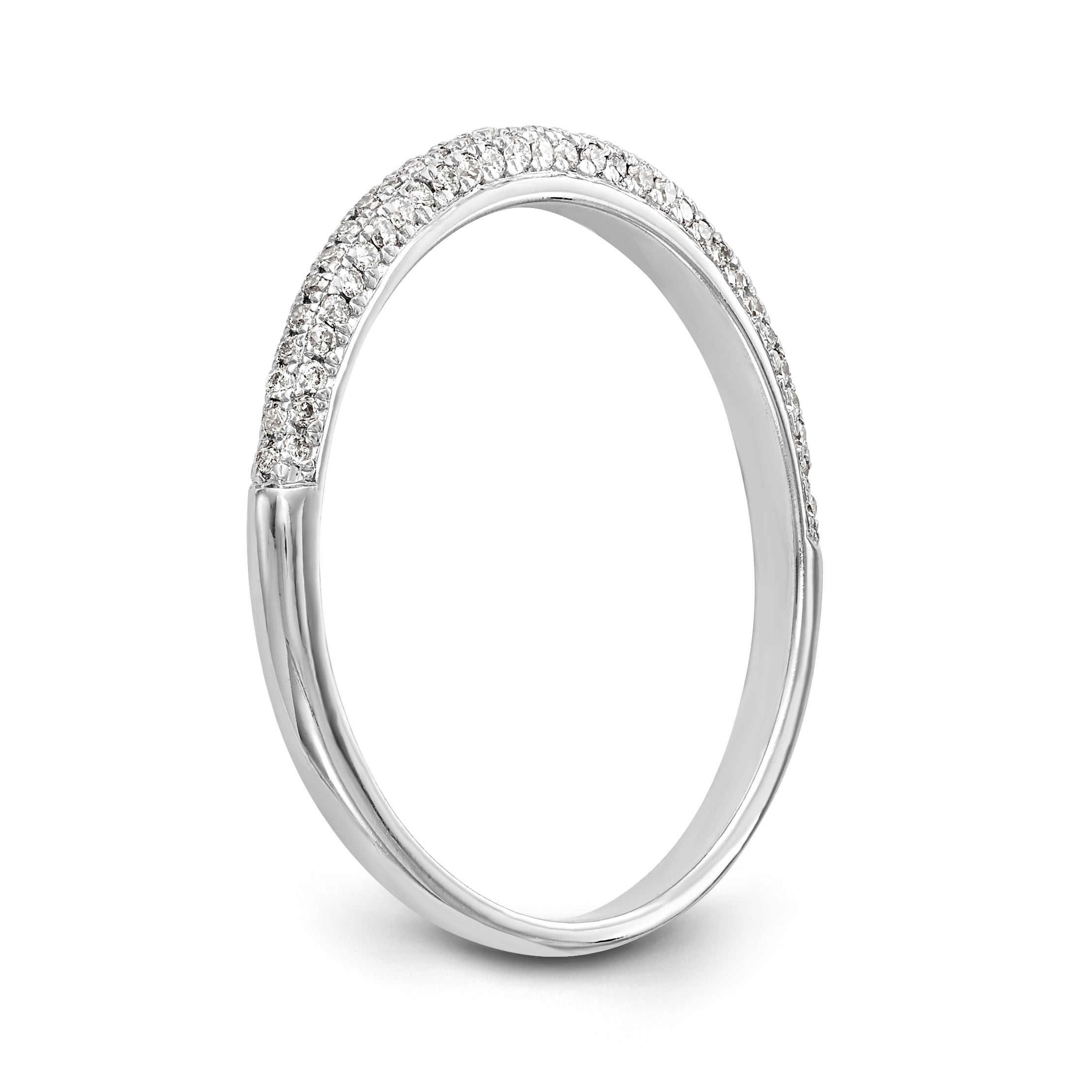 14K Weißgold Verlobungsring mit rundem simuliertem Diamanten und Halo