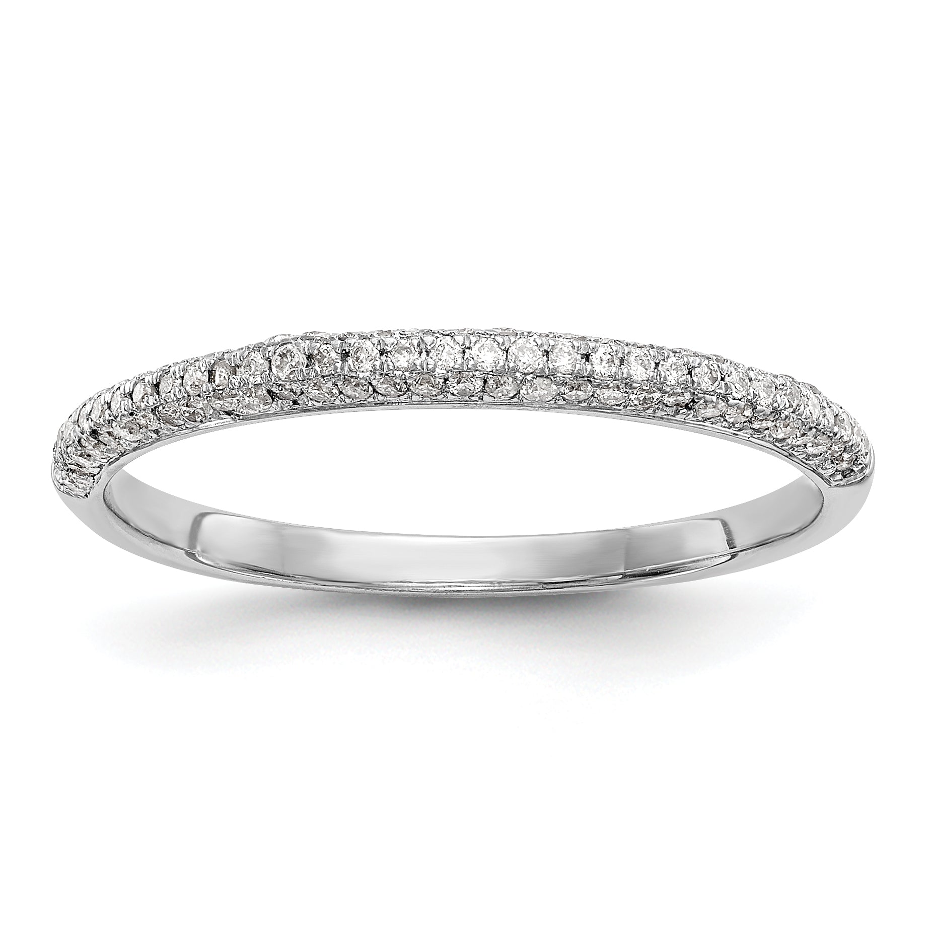 14K Weißgold Verlobungsring mit rundem simuliertem Diamanten und Halo