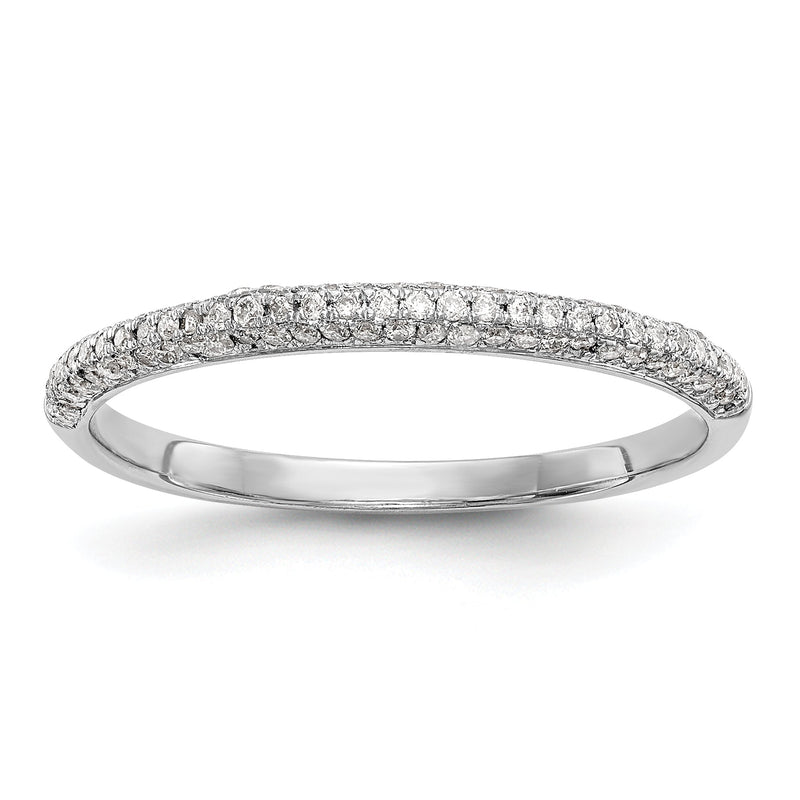 14K Weißgold Verlobungsring mit rundem simuliertem Diamanten und Halo