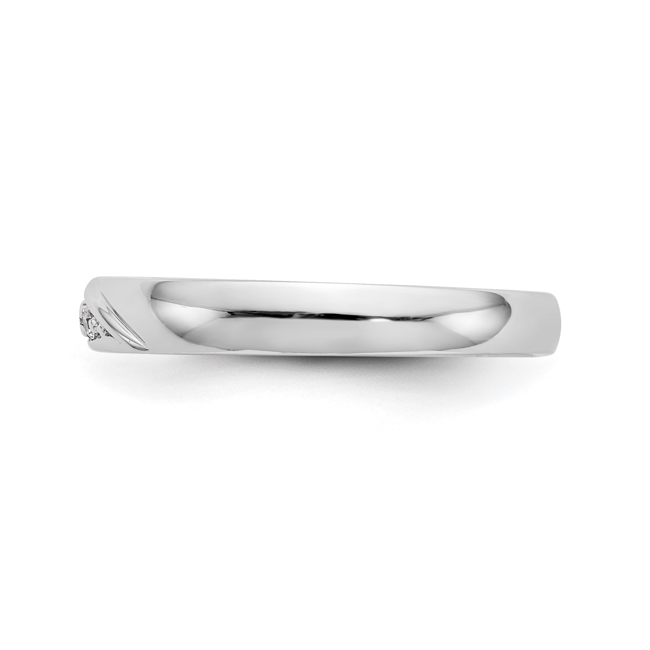 14K Weißgold Trio Diamant-Ringset für Damen, komplett