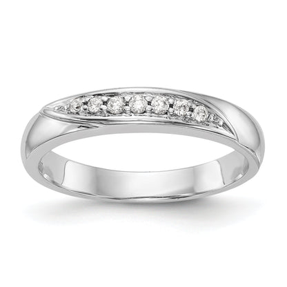 14K Weißgold Trio Diamant-Ringset für Damen, komplett