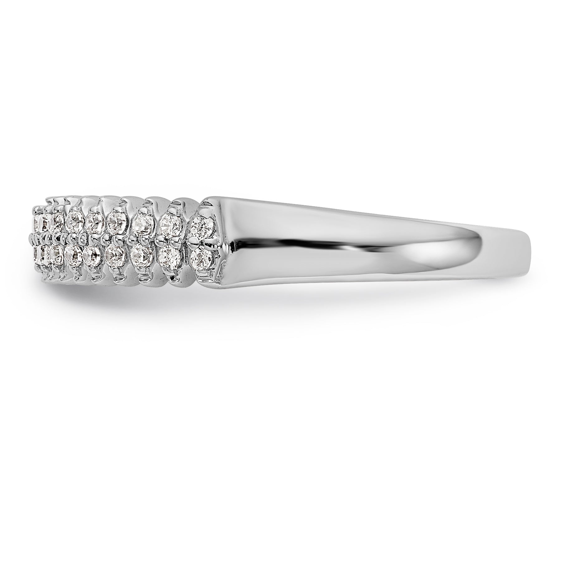 14K Weißgold Diamant-Armband