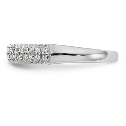 14K Weißgold Diamant-Armband