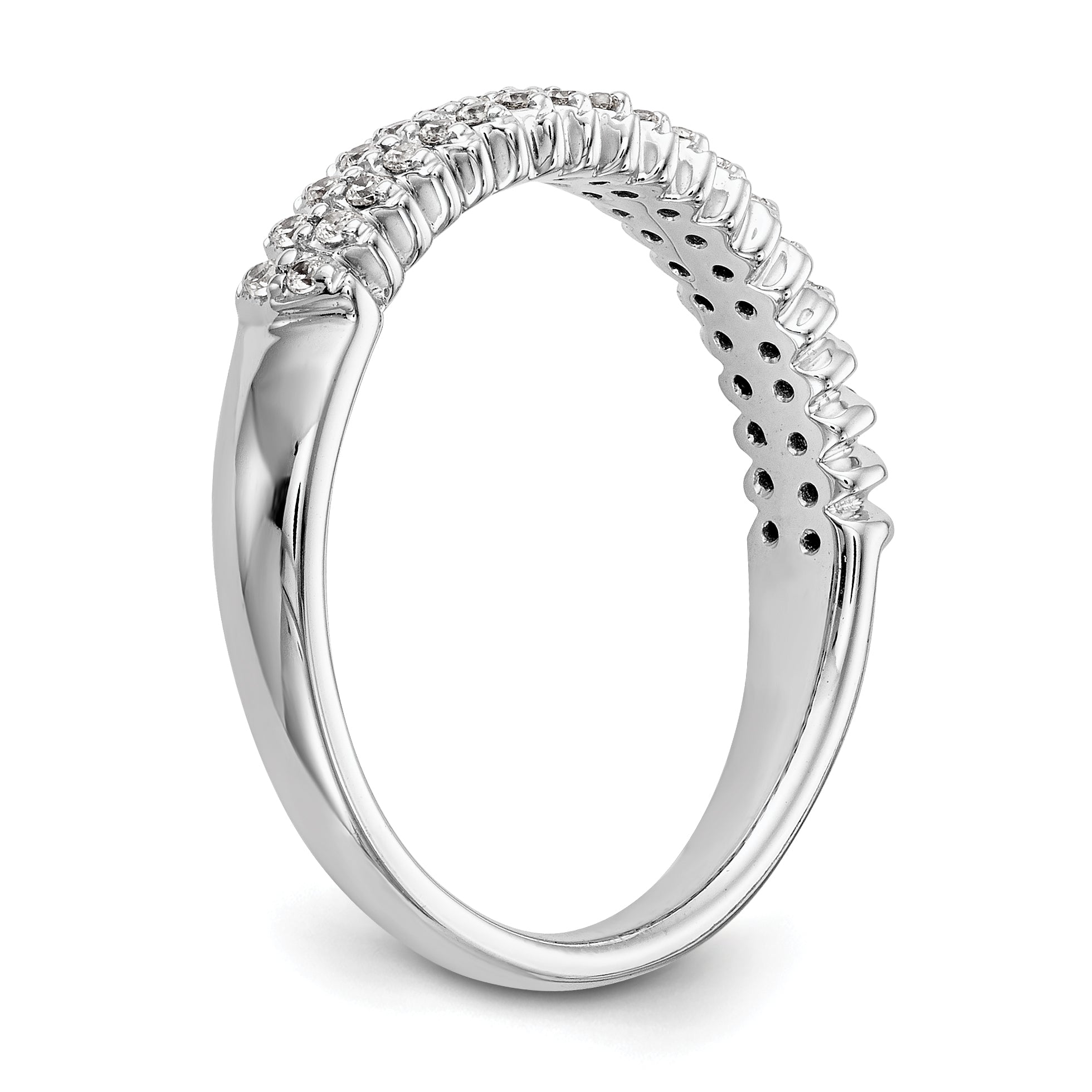 14K Weißgold Diamant-Armband