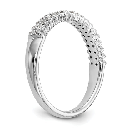 14K Weißgold Diamant-Armband