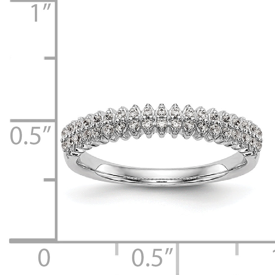 14K Weißgold Diamant-Armband