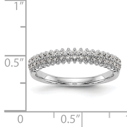 14K Weißgold Diamant-Armband