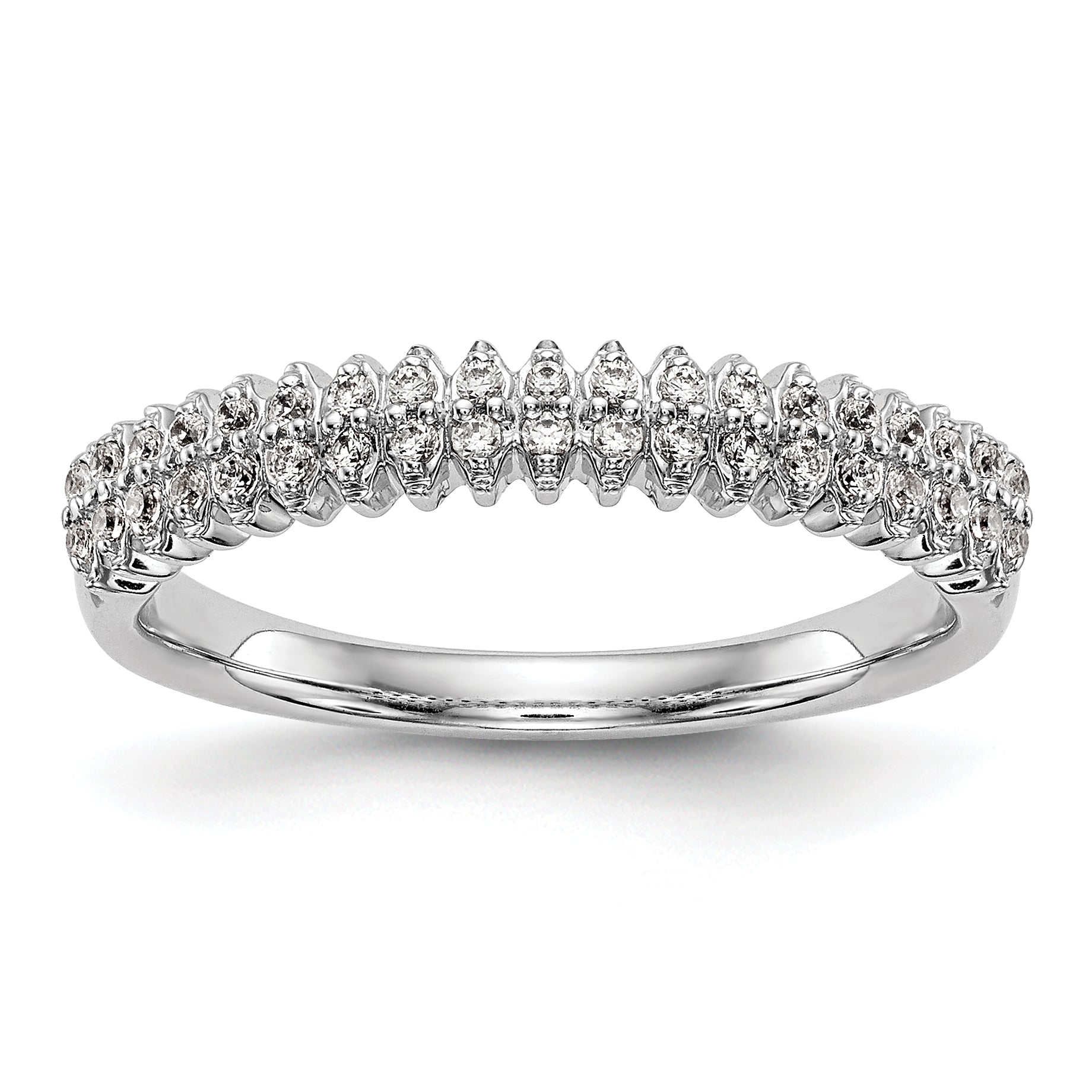 14K Weißgold Diamant-Armband