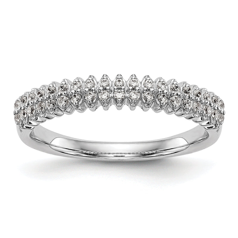 14K Weißgold Diamant-Armband