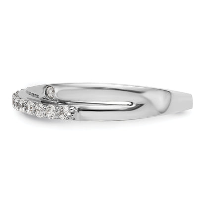 14K Weißgold Diamant-Ring