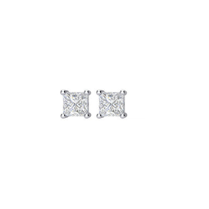 1/4 ct Diamant Ohrringe in 14kt Weißgold