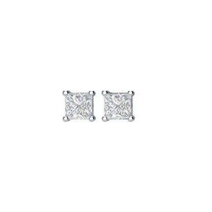 1/3 ct Diamant Ohrringe in 14kt Weißgold