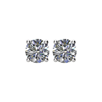 1 ct Diamant Threaded Stecker Ohrstecker