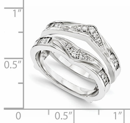 14K Weißgold VS Diamant-Guard