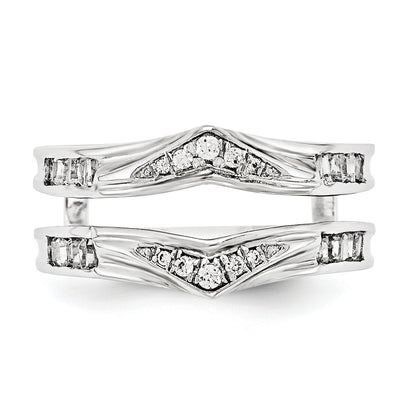 14K Weißgold VS Diamant-Guard
